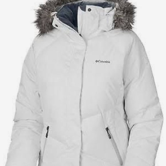 Columbia Jackets & Blazers - White Columbia Winter Jacket